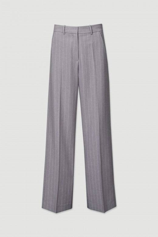 CALÇA FERRACHE WIDE LEG C/RISCAS DIPLOMS - Carla Valente
