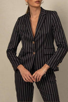 BLAZER FERRACHE CLÁSSICO DE RISCAS - Carla Valente