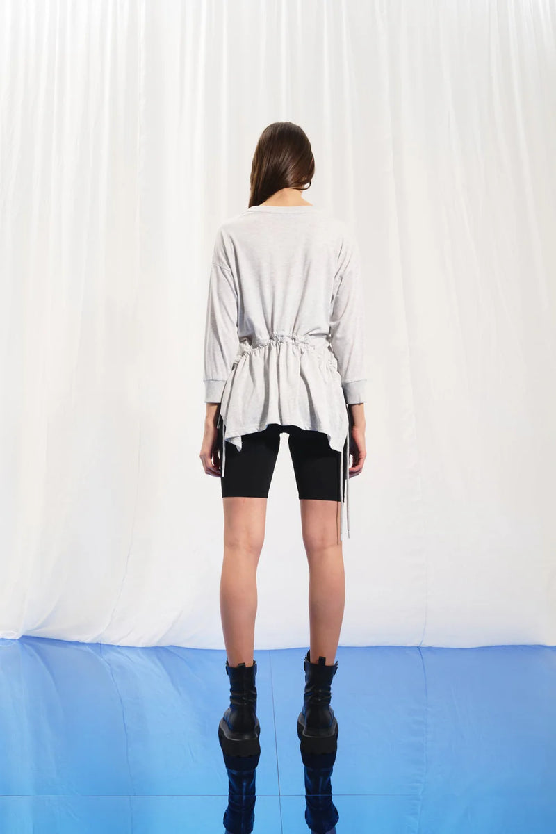 SWEATSHIRT VDR DE PELÚCIA MESCLADA - Carla Valente