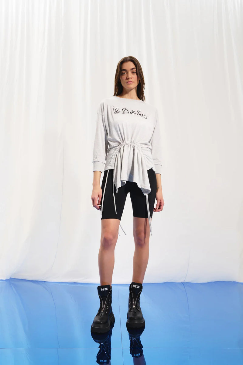 SWEATSHIRT VDR DE PELÚCIA MESCLADA - Carla Valente