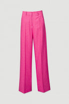CALÇA FERRACHE WIDE LEG C/RISCAS DIPLOMS - Carla Valente