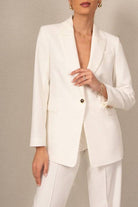 BLAZER FERRACHE COMPRIDO CINTADO - Carla Valente