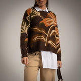 SWEATER ALBNS LUREX FLOWER - Carla Valente