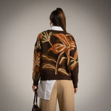 SWEATER ALBNS LUREX FLOWER - Carla Valente