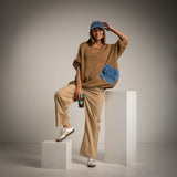 SWEATER ALBNS OVERSIZE C/BOLSO GANGA - Carla Valente