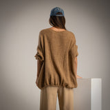 SWEATER ALBNS OVERSIZE C/BOLSO GANGA - Carla Valente
