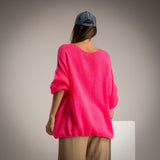 SWEATER ALBNS OVERSIZE C/BOLSO GANGA - Carla Valente