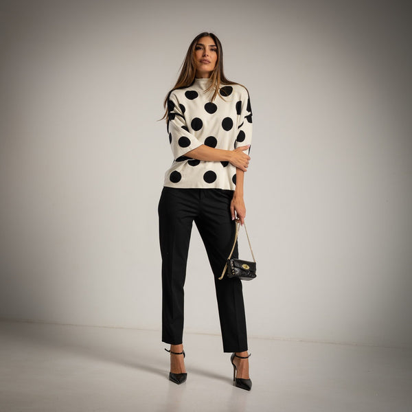 SWEATER ALBNS DE BOLINHAS - Carla Valente