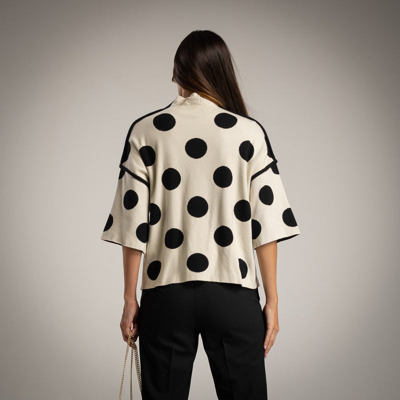 SWEATER ALBNS DE BOLINHAS - Carla Valente