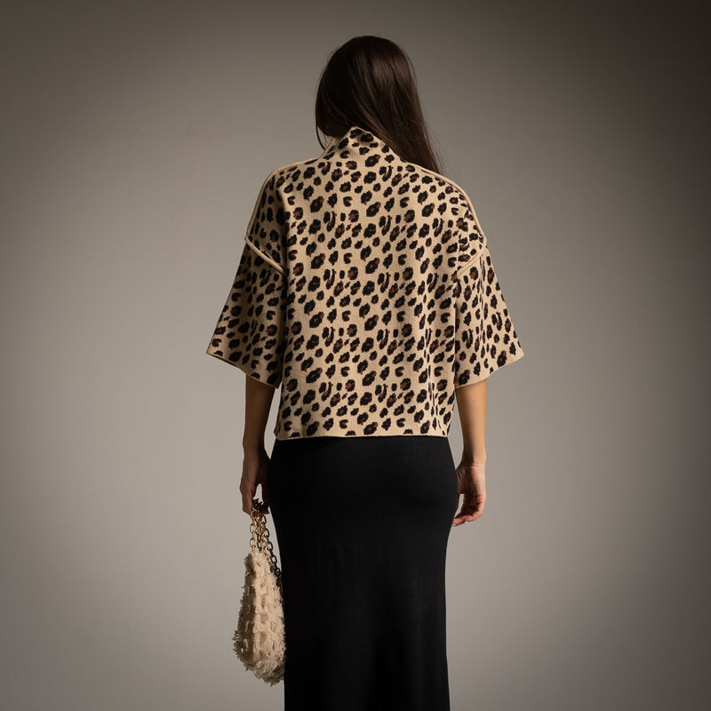 CAMISOLA ALBNS ANIMAL PRINT - Carla Valente