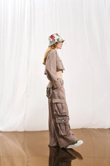 CALÇA VDR WIDE LEG CARGO - Carla Valente