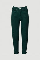 JEANS FERRACHE MOM FIT EM ALGODÃO - Carla Valente