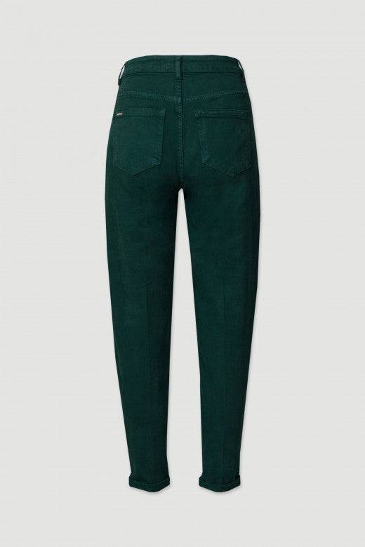 JEANS FERRACHE MOM FIT EM ALGODÃO - Carla Valente