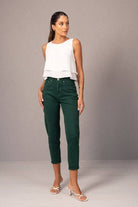 JEANS FERRACHE MOM FIT EM ALGODÃO - Carla Valente