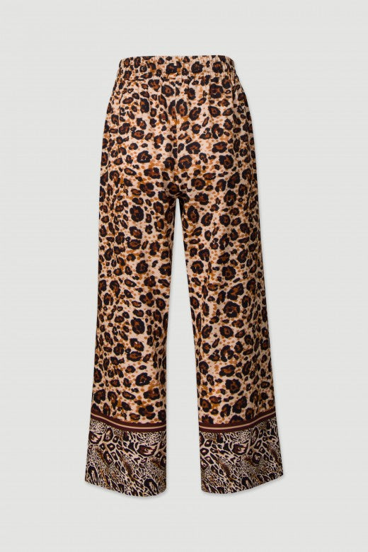 CALÇA FERRACHE CULOTTE ESTAMPADO ANML PRINT