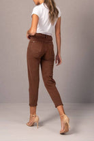 JEANS FERRACHE MOM FIT EM ALGODÃO - Carla Valente