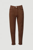 JEANS FERRACHE MOM FIT EM ALGODÃO - Carla Valente
