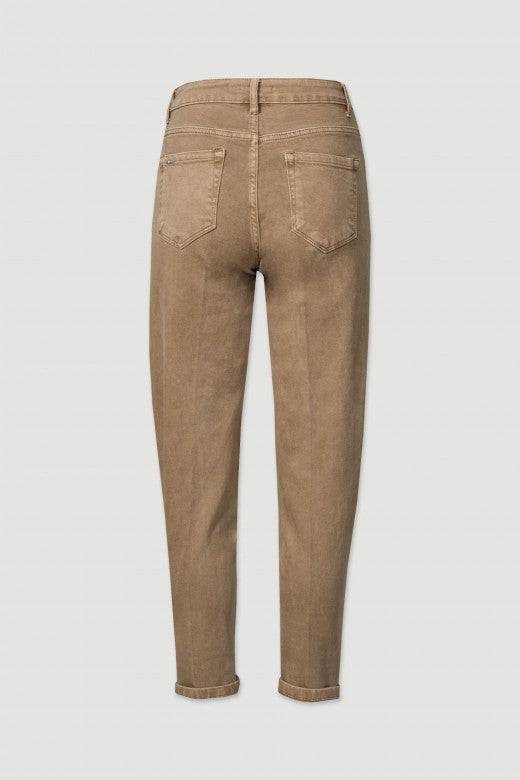 JEANS FERRACHE MOM FIT EM ALGODÃO - Carla Valente