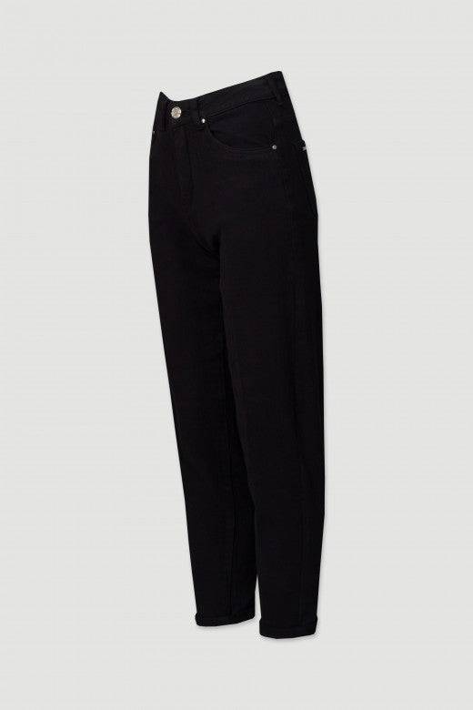 JEANS FERRACHE MOM FIT EM ALGODÃO - Carla Valente