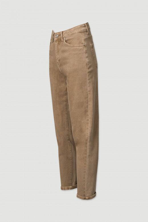 JEANS FERRACHE MOM FIT EM ALGODÃO - Carla Valente
