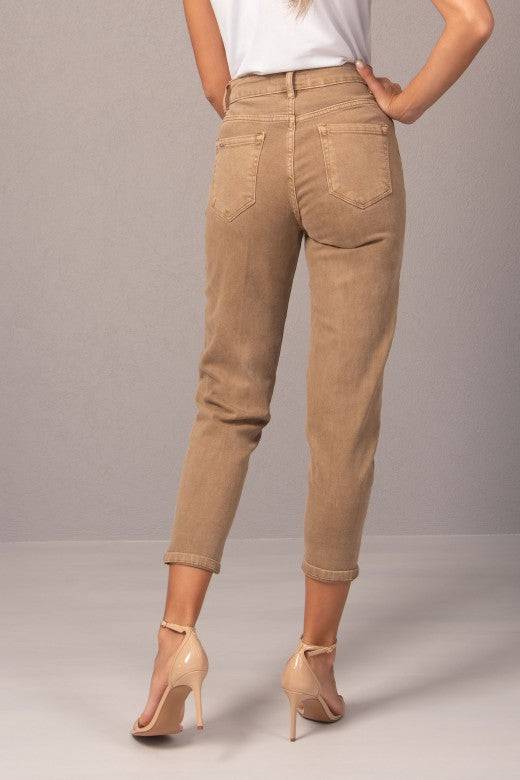 JEANS FERRACHE MOM FIT EM ALGODÃO - Carla Valente
