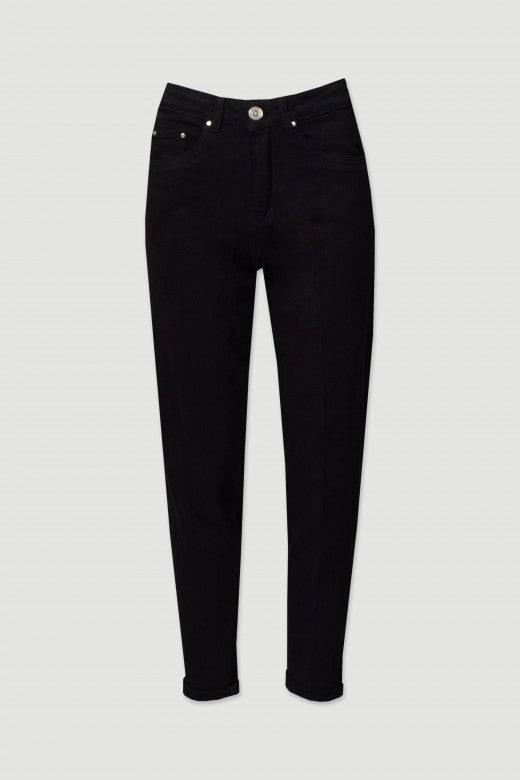JEANS FERRACHE MOM FIT EM ALGODÃO - Carla Valente
