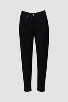 JEANS FERRACHE MOM FIT EM ALGODÃO - Carla Valente