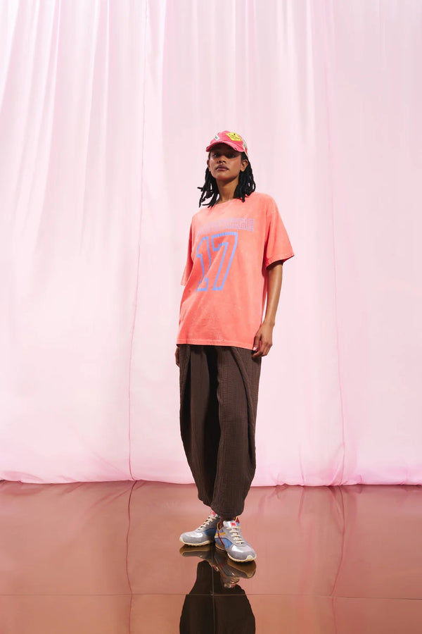 CALÇA VDR BAGGY COM FOLHO - Carla Valente