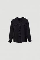 BLUSA FERRACHE FLUIDA COM BOLSO FAKE - Carla Valente