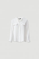 BLUSA FERRACHE FLUIDA COM BOLSO FAKE - Carla Valente