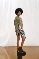 SWEATSHIRT VDR CROPPED COM ZIP - Carla Valente