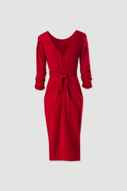 VESTIDO FERRACHE JUSTO CRUZADO - Carla Valente