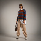 CALÇAS ALBNS BALLOON EM CAMURÇA COM BOLS - Carla Valente