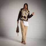 SWEATER ALBNS JACQUARD CHERRY - Carla Valente