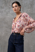 BLUSA FERRACHE FLUIDA ESTAMPADA - Carla Valente
