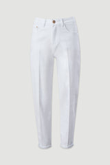 JEANS FERRACHE MOM FIT COM VINCO FRONTAL - Carla Valente