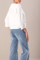 CAMISOLA FERRACHE DE MALHA FLUIDA COM DETALHE PERFURADO - Carla Valente