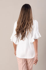 TUNICA FERRACHE FLUÍDA MANGA 3/4 - Carla Valente