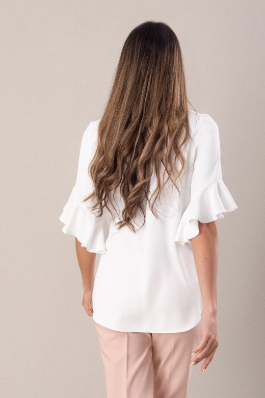 TUNICA FERRACHE FLUÍDA MANGA 3/4 - Carla Valente