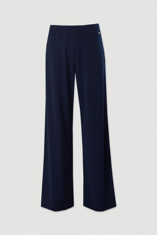 CALÇA FERRACHE WIDE LEG MALHA - Carla Valente