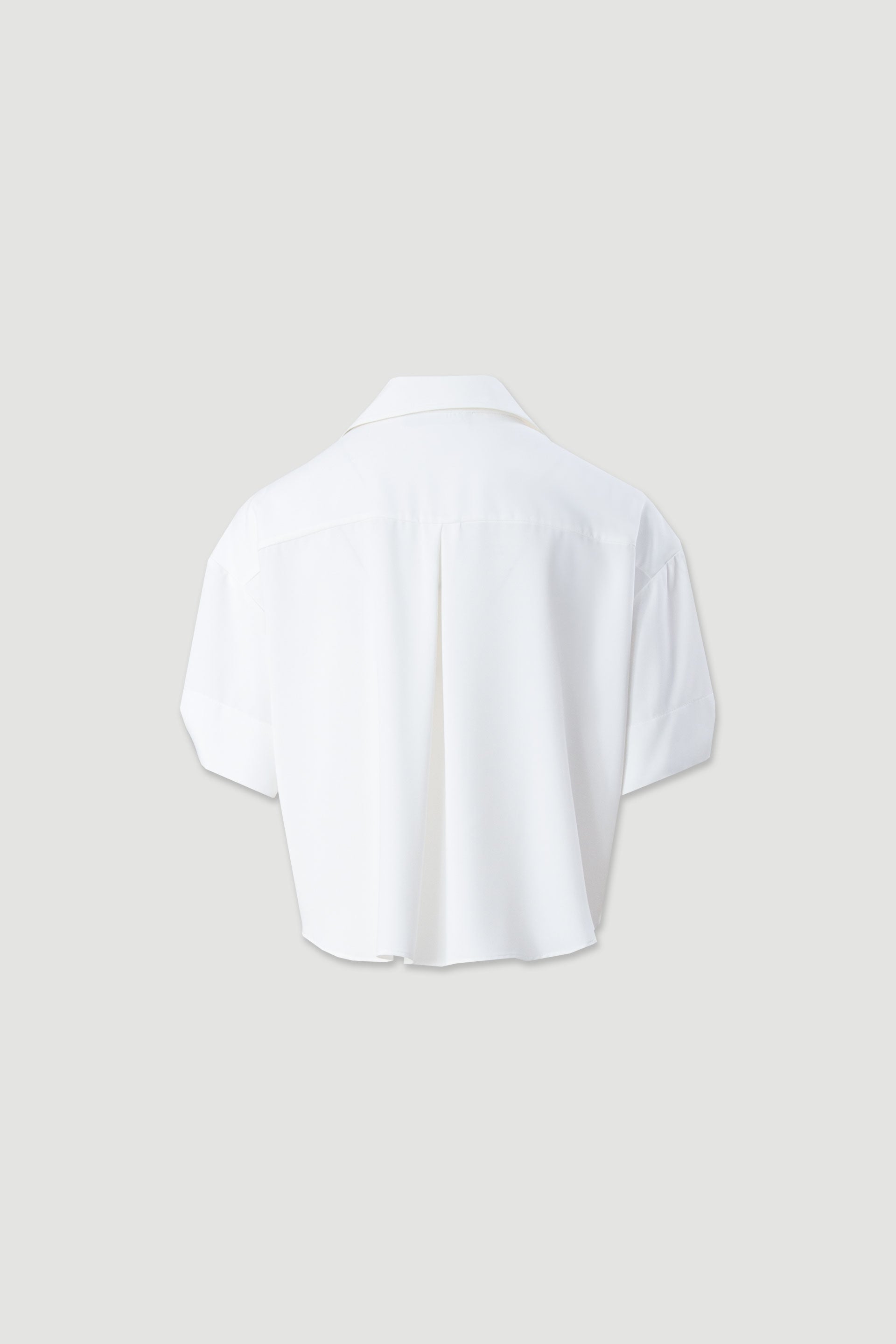 BLUSA FERRACHE CURTA FLUIDA COM DECOTE V - Carla Valente