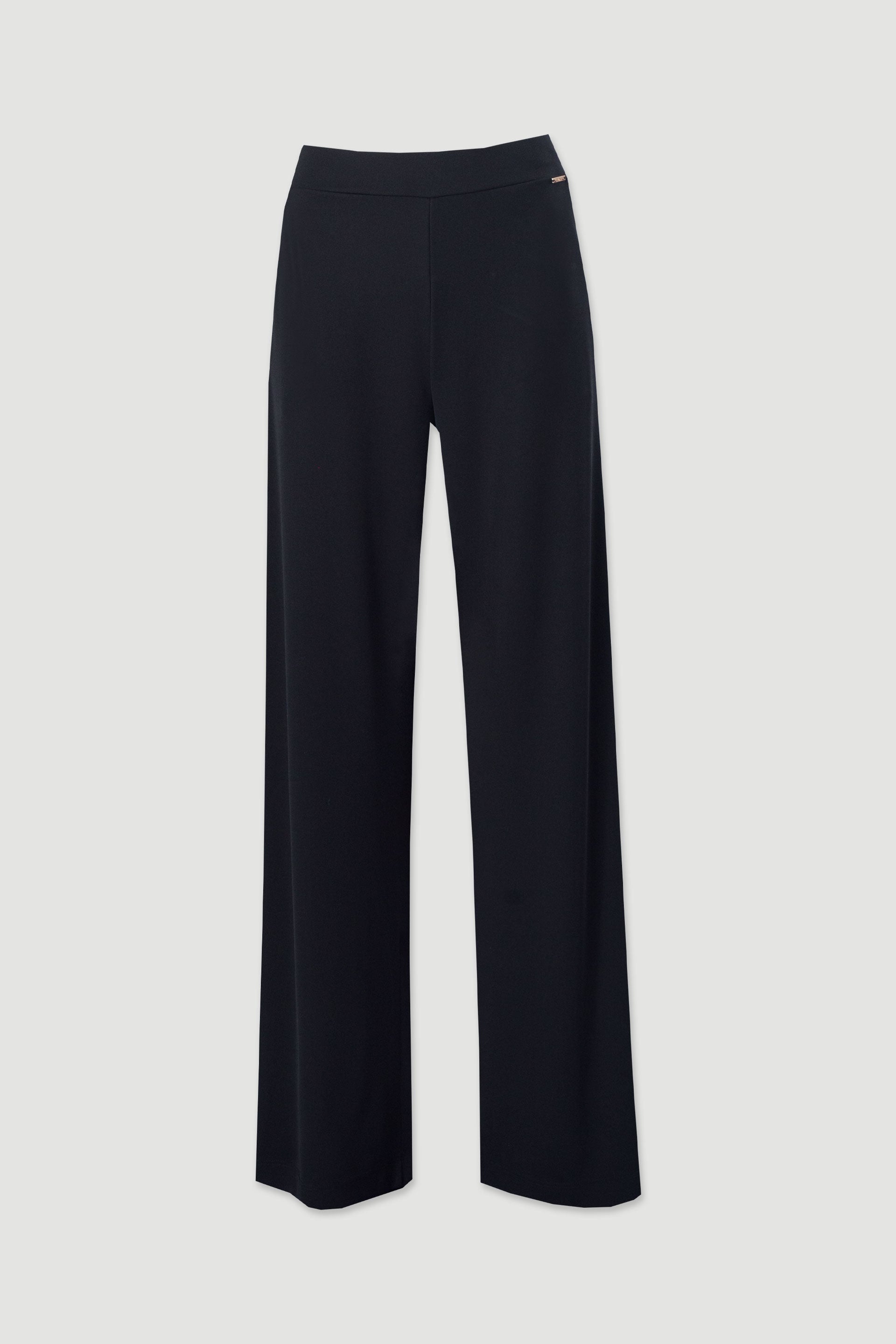 CALÇA FERRACHE WIDE LEG EM MALHA - Carla Valente
