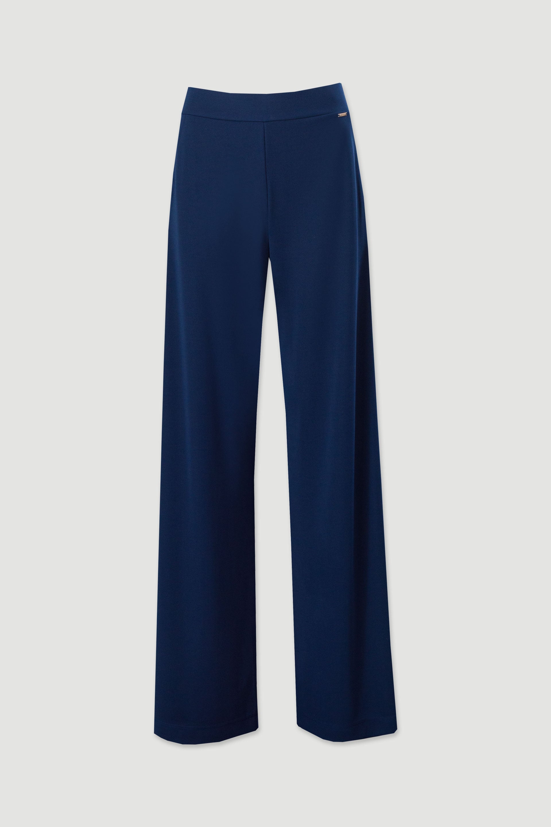 CALÇA FERRACHE WIDE LEG EM MALHA - Carla Valente