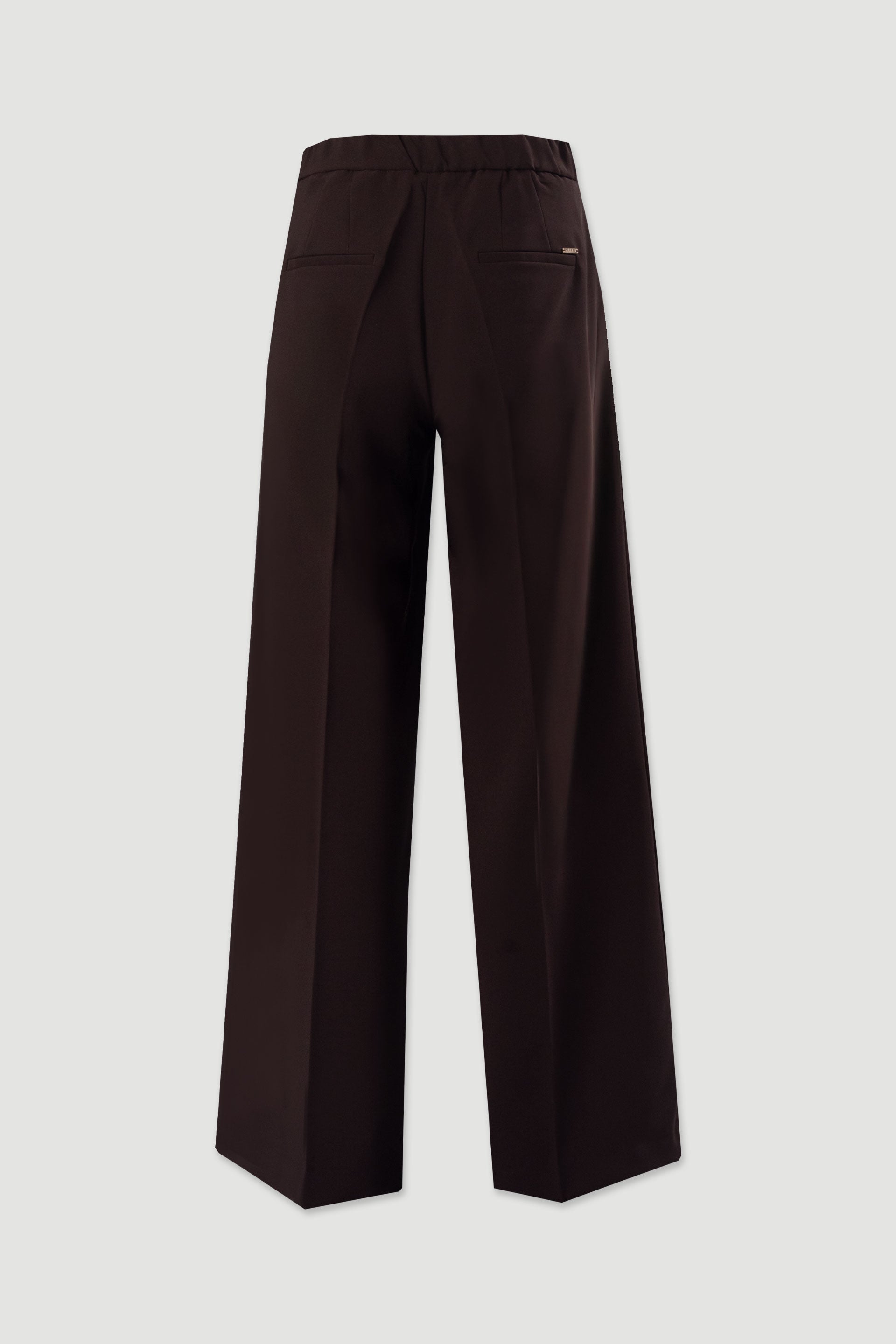 CALÇA FERRACHE WIDE LEG ELÁSTICO NA CINTURA - Carla Valente