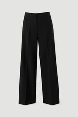 CALÇA FERRACHE WIDE LEG ELÁSTICO NA CINTURA - Carla Valente