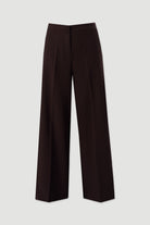 CALÇA FERRACHE WIDE LEG ELÁSTICO NA CINTURA - Carla Valente