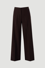 CALÇA FERRACHE WIDE LEG ELÁSTICO NA CINTURA - Carla Valente