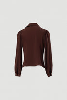 BLUSA FERRACHE CLASSICA C/GOLA E BOTÕES FRONTAIS - Carla Valente