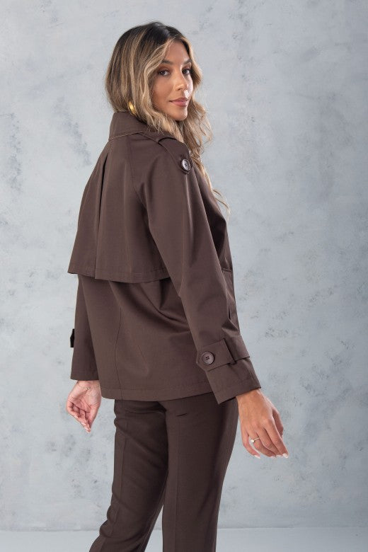 GABARDINE FERRACHE CURTA TRESPASSE - Carla Valente