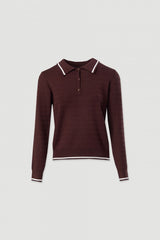 POLO FERRACHE MALHA C/DETALHE RISCA - Carla Valente